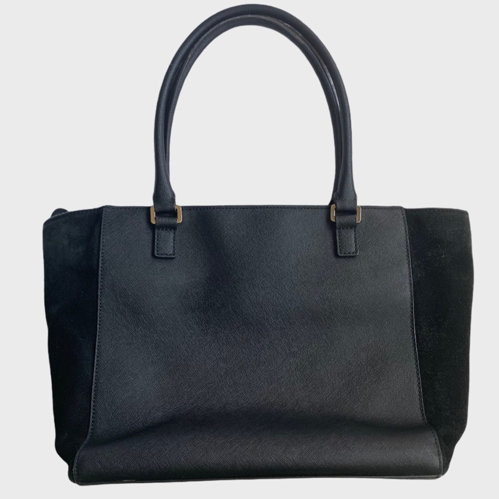 Kate Spade Johanna black Wesley Place suede tote - Picture 3 of 11